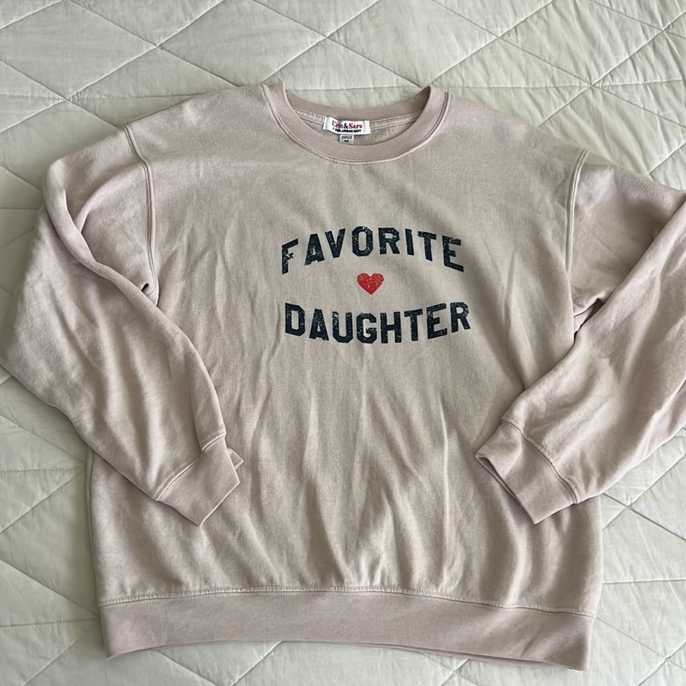 Favorite Daughter Sweatshirt by Erin & Sara for Sub_urban Riot EUC Medium - Picture 3 of 16